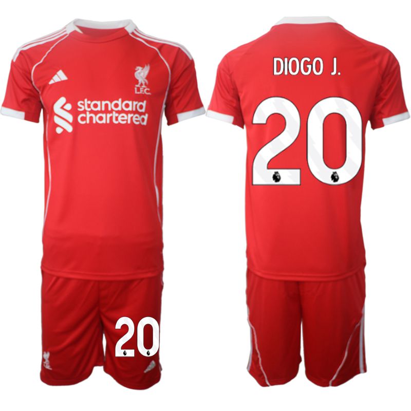 Men 2025-2026 Season Club Liverpool home red #20 Soccer Jersey->liverpool jersey->Soccer Club Jersey